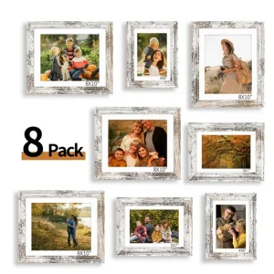House Day 8 Pack Picture Frames